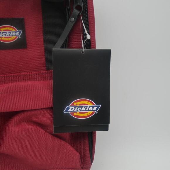 NEW Dickies Brooklyn Mini Backpack Travel Shoulder Book Bag Bloodstone Red - Picture 3 of 8